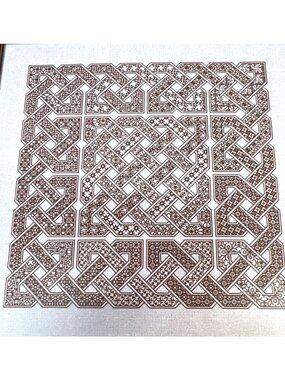 Stitchinspiration Knotwork Samplers Tangled Up Cross-Stitch Pattern Book